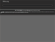 Tablet Screenshot of lllhk.org